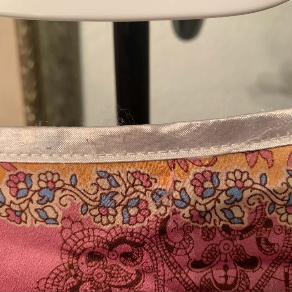 Patterned silk blouse - Picture 7 of 8